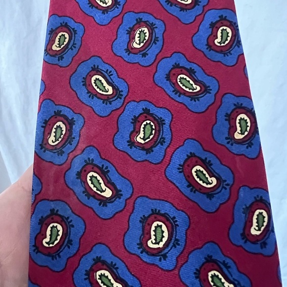 Polo By Ralph Lauren Men's Silk Tie 4"x58" *Small Flaw* - Picture 7 of 9